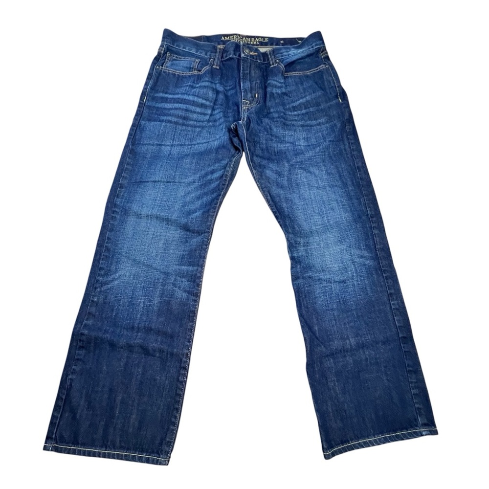 American Eagle Men’s Original Straight Blue Jeans Size 33X30 Zip Fly
